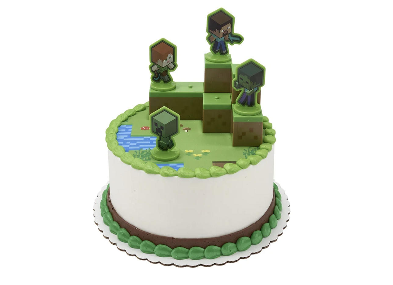 minecraft walmart cake